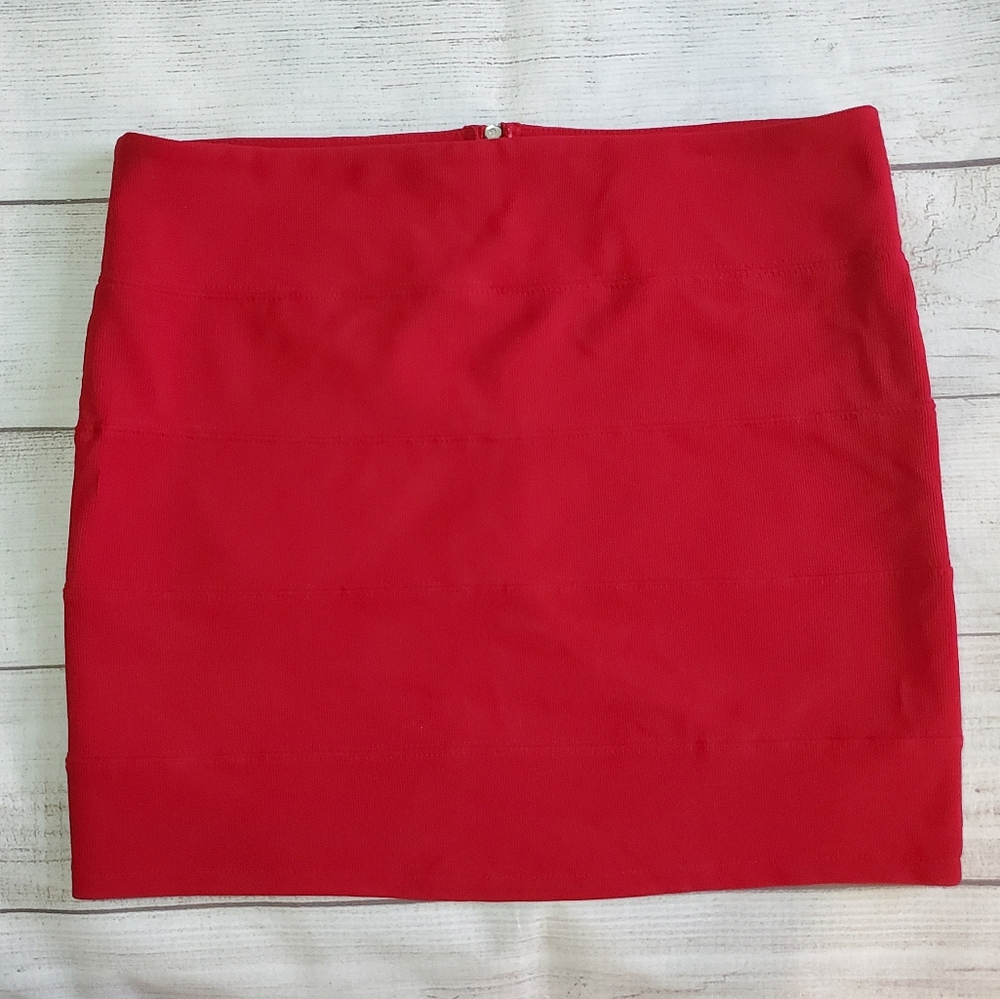 Ambiance Apparel Zip-Up Bodycon Skirt